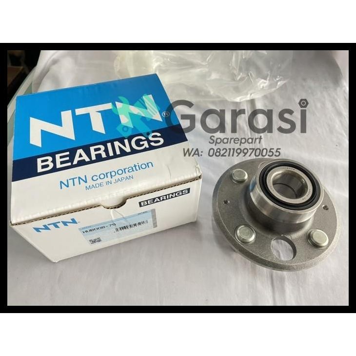 TERMURAH BEARING / LAHER RODA BELAKANG HONDA CIVIC LX/ CIVIC NOUVA NTN JAPAN 
