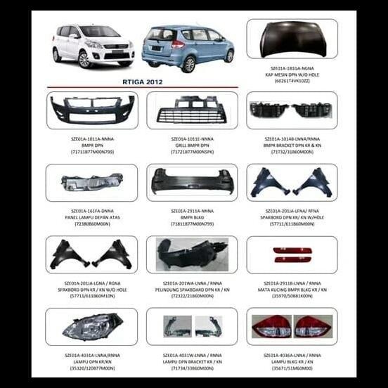 DISKON BEMPER BUMPER BELAKANG ERTIGA R3 NHF 