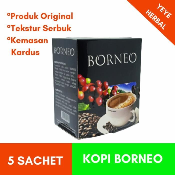 

Kopi Borneo Isi 5 Sachet Produk Bpom