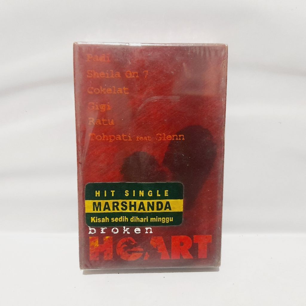 Kaset Broken Heart - Padi Sheila On 7 Marshanda VA (Open Segel)