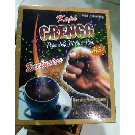 

Kopi Grengg Exclusive Original Greng 1Box Isi 5 Sachet Berkhasiat