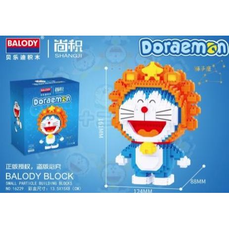 Bricks Nano Block Doraemon 12 Zodiak Bintang Mainan Puzzle 3D