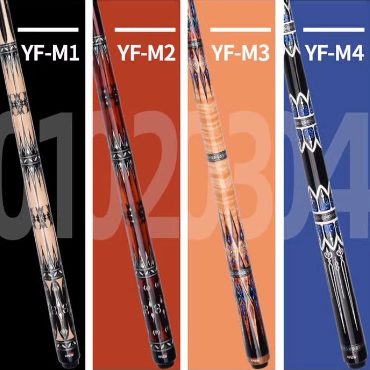 Stick Billiard Carbon Yfen M1-M2-M3-M4 Series || Pool Cue Carbon Fiber Yfen M Series Termurah Best Q