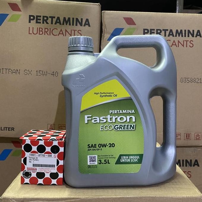 baru Oli Mesin Fastron Eco 0w20/Oli Filter Sigra/Oli Mesin 0w20