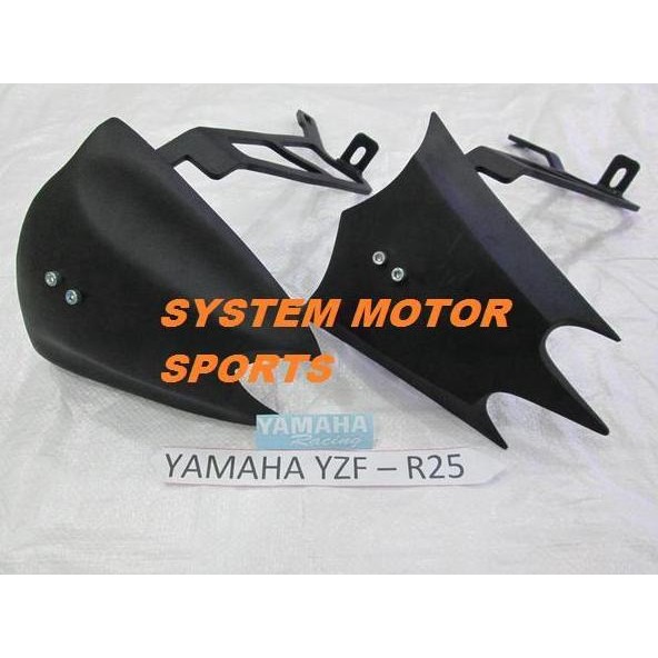 Mudguard Penahan Lumpur Yamaha R25 Mt25 , Spakbor Belakang R25 Mt25