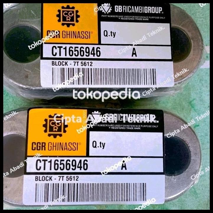 TERMURAH 1656946 BLOCK TRACK IDLER / 165-6946 / 7T5612 / 7T-5612 / BRAND CGR 