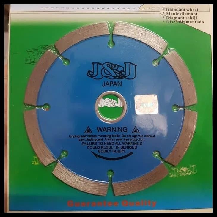 DISKON DIAMOND WHEEL 4 INCH DRY J&J / DIAMOND WHEEL JJ 