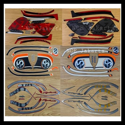 DISKON (ORI) STIKER STRIPING SCOOPY FI 2020 2021 - SPORTY RED