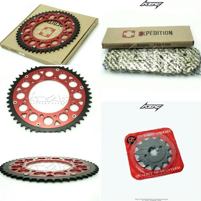GEAR SET EXPEDITION 520 HONDA CRF 150