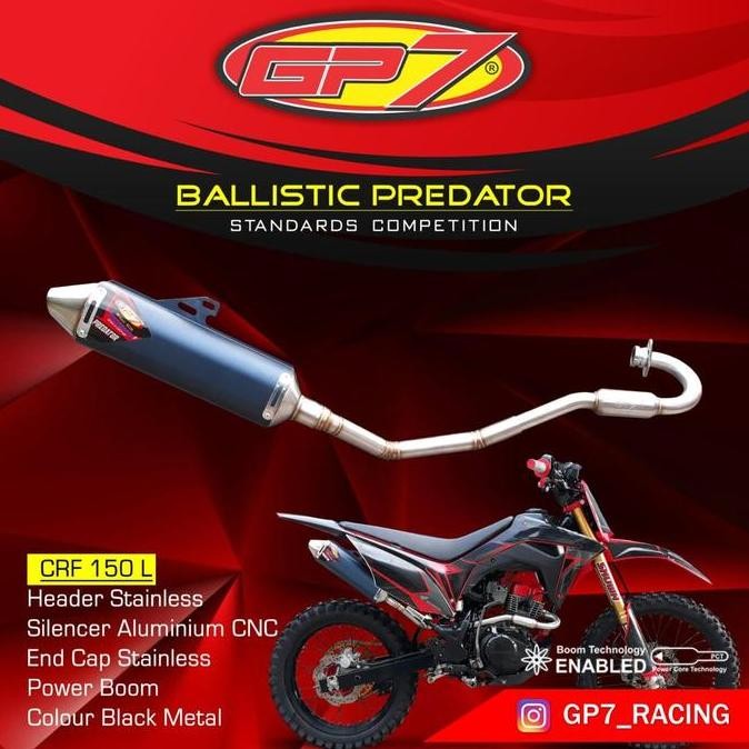 knalpot honda crf150r gp7