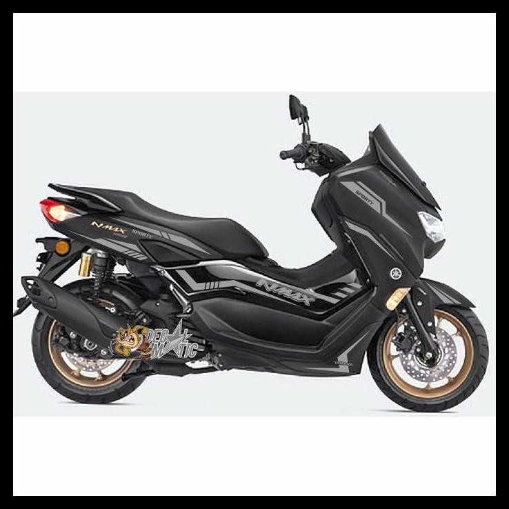 GRATIS ONGKIR STRIPING STICKER CUTTING NEW NMAX 2020 SPORTY SILVER !!!!