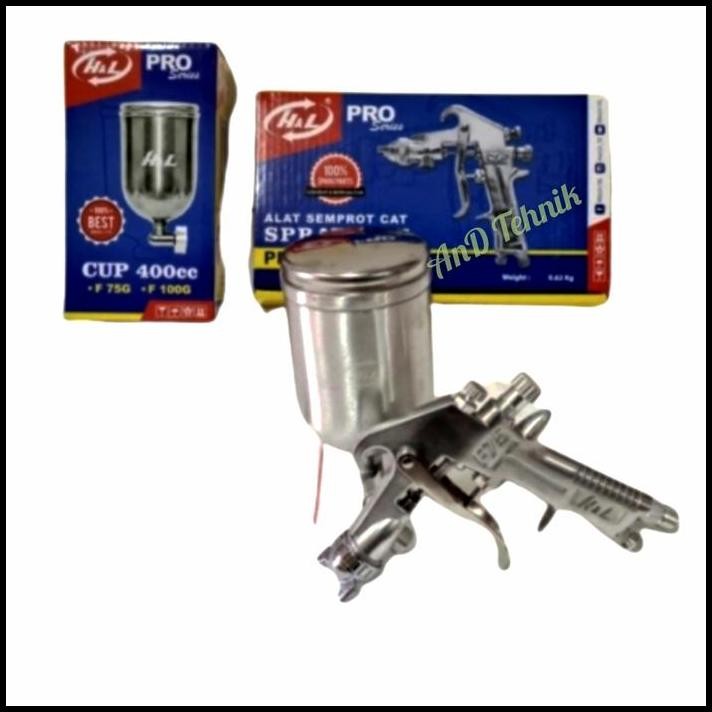 Spray Gun / Spit Cat Duco F75 Tabung Atas