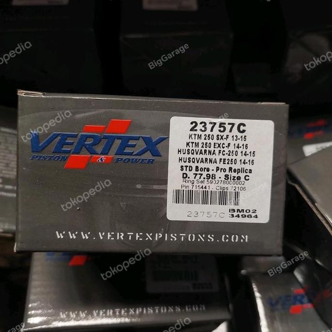 PISTON SEHER KTM HUSQVARNA 250 4T 2013-2016 VERTEX