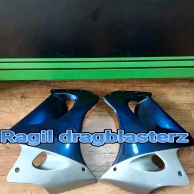 fairing bawah ninja rr old biru Dongker orinal