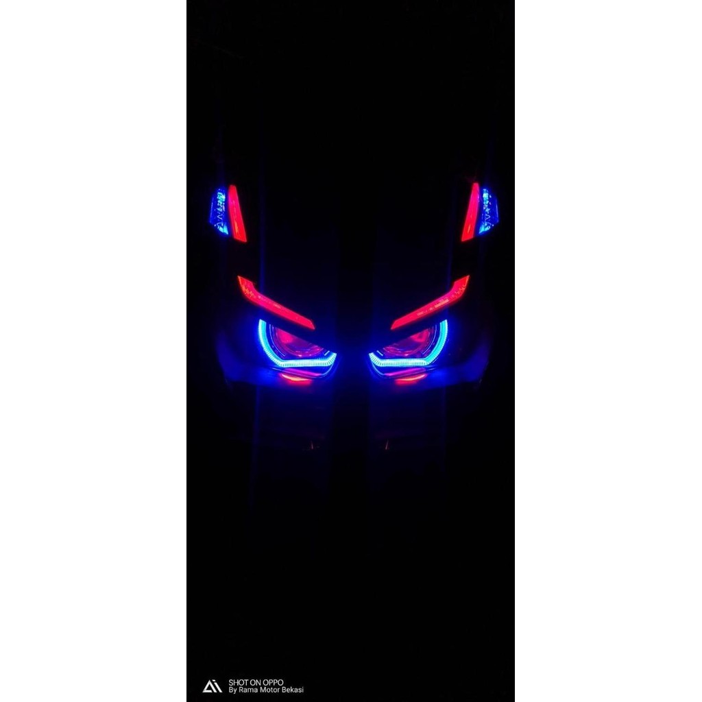 Headlamp Custom Honda Vario 160 Retrofit Projie Billed wst