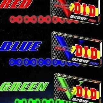 paket rantai racing / racing chain DID 520 VF - 120 7 pcs