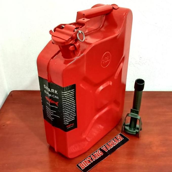 JERIGEN SHARK JERIGEN BENSIN SOLAR MOBIL OFFROAD JERIGEN BESI