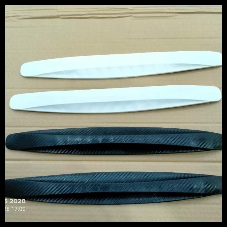 BEST DEAL BUMPER GUARD PELINDUNG SUDUT MOBIL CARBON UNIVERSAL MAZDA2 