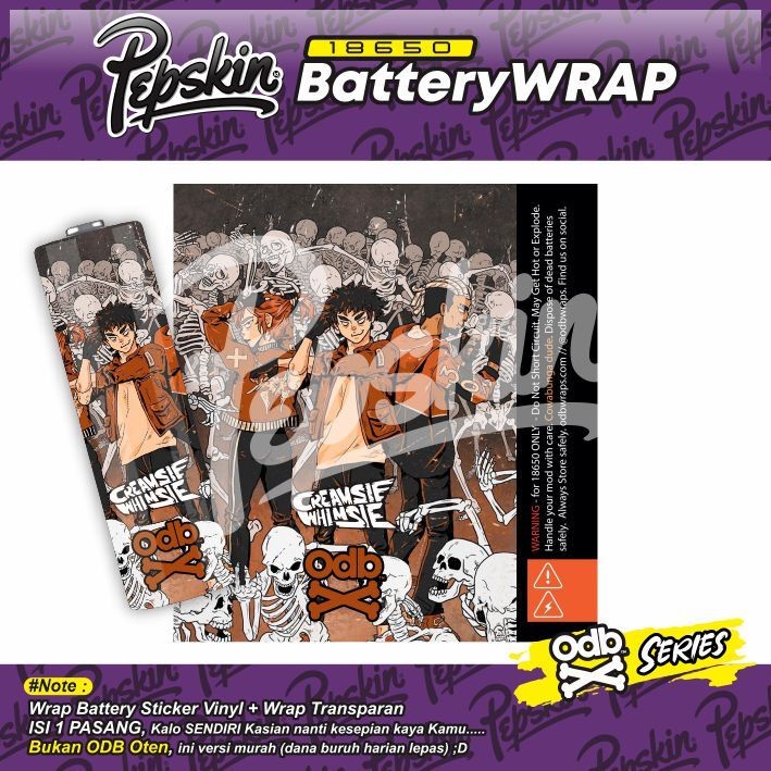 

Stiker Wrap Batrei Krimsiwimsi Cw04 Garskin Stiker Custom Fullbody Bisa COD