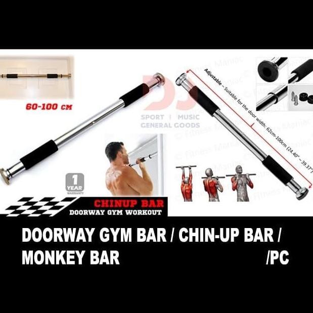 TERLARIS - CHIN UP BAR / DOORWAY GYM BAR / MONKEY BAR