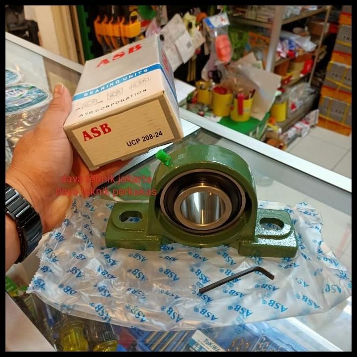 GRATIS ONGKIR BEARING ASB UCP 208-24 / BEARING UCP 208-24 ASB UCP 