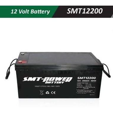 AKI SOLAR PANEL SMT POWER 12V 200AH - AKI INDUSTRI / SOLAR CELL murah
