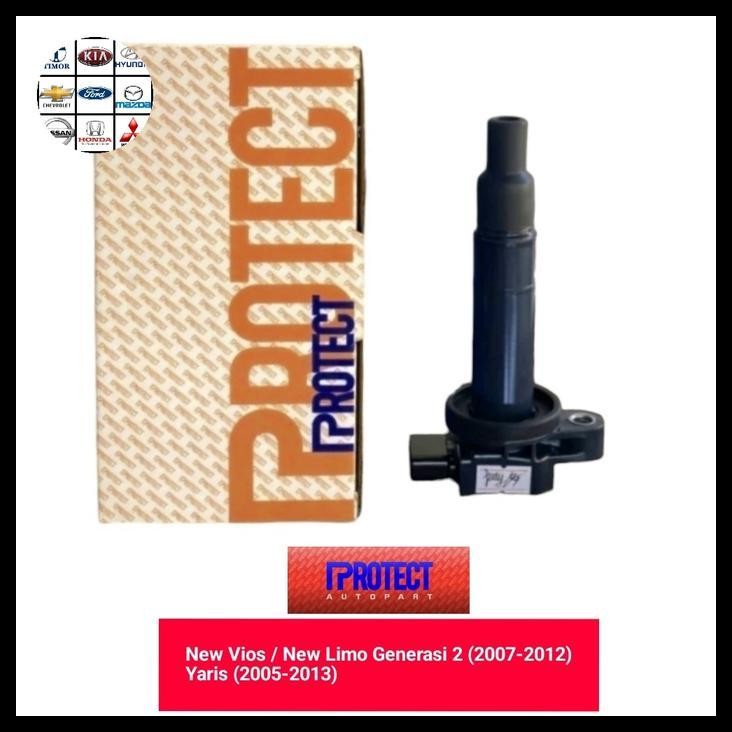DISKON COIL IGNITION KOIL TOYOTA NEW VIOS LIMO GEN 2 2007-2012 YARIS 2005-2013 PROTECT 