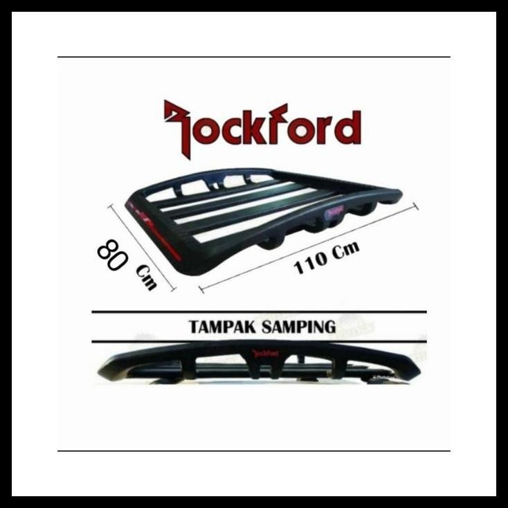 DISKON PAKET CROSS BAR JEPIT ROOF RAIL+RACK ROCKFORD WULING CONFERO 