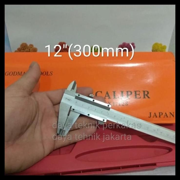 TERBARU SIGMAT 12" TOKI - VERNIER CALIPER TOKI - JANGKA SORONG TOKI 