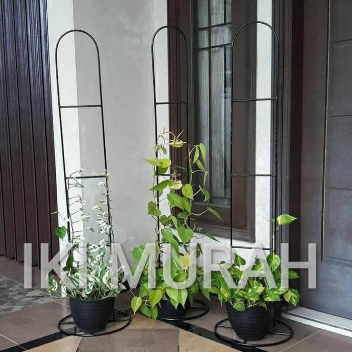 Standing Rak Besi Rambat/Rak Tanaman Rambat/Rak Bunga Rambat(Restok) Terlaris Best Quality 100% Orig