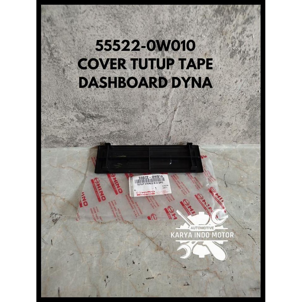 TERMURAH COVER TUTUP TAPE DASHBOARD TOYOTA DYNA 55522-0W010 