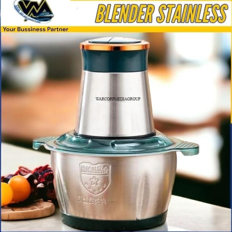 WMEDIA Blender Daging / Food Chooper / Chooper / Blender Multiungsional / Blender Penggiling Daging