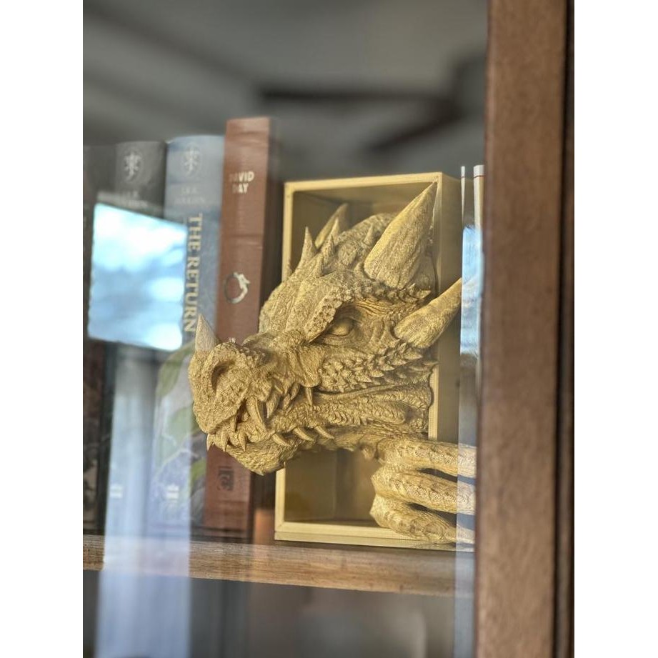 

ready Book Nook 3D Pembatas Buku Bookend Bookshelf End Shelf DIY Insert Dragon