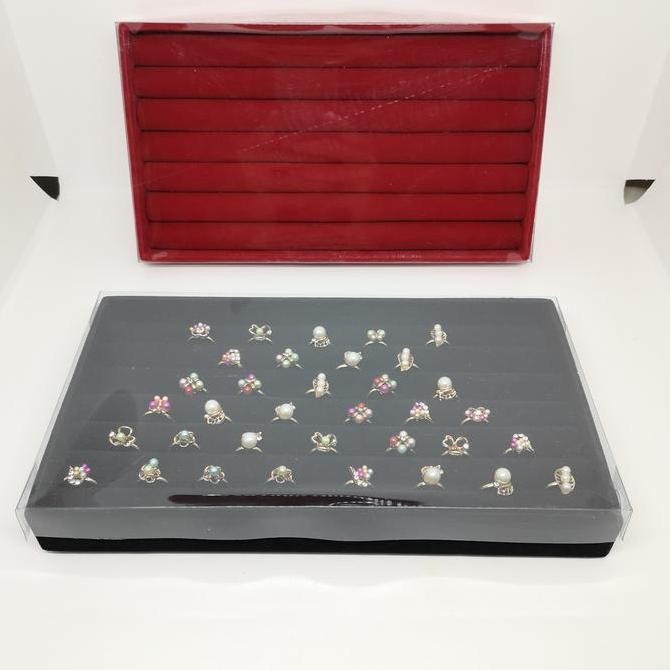 new  Kotak Display Cincin MSL2 Box Display Cincin Kotak display Perhiasan