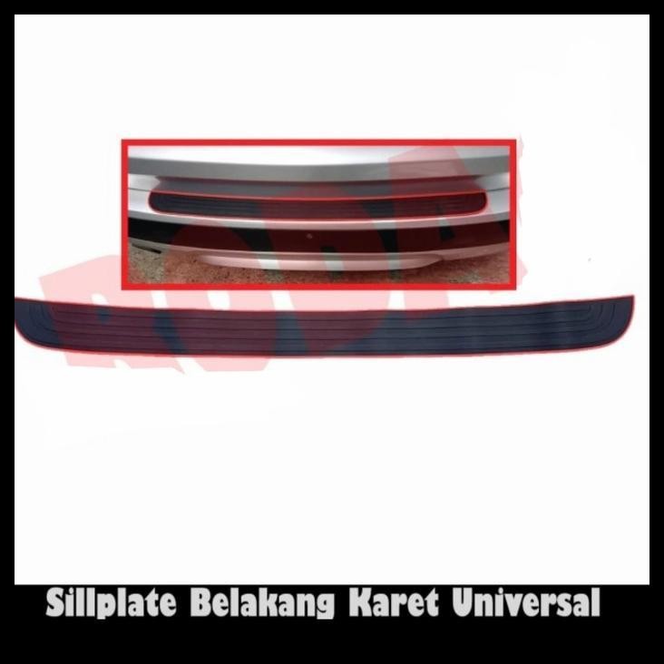 GRATIS ONGKIR SILLPLATE BELAKANG KARET NISSAN MARCH CAR REAR DOOR SILL RUBBER 