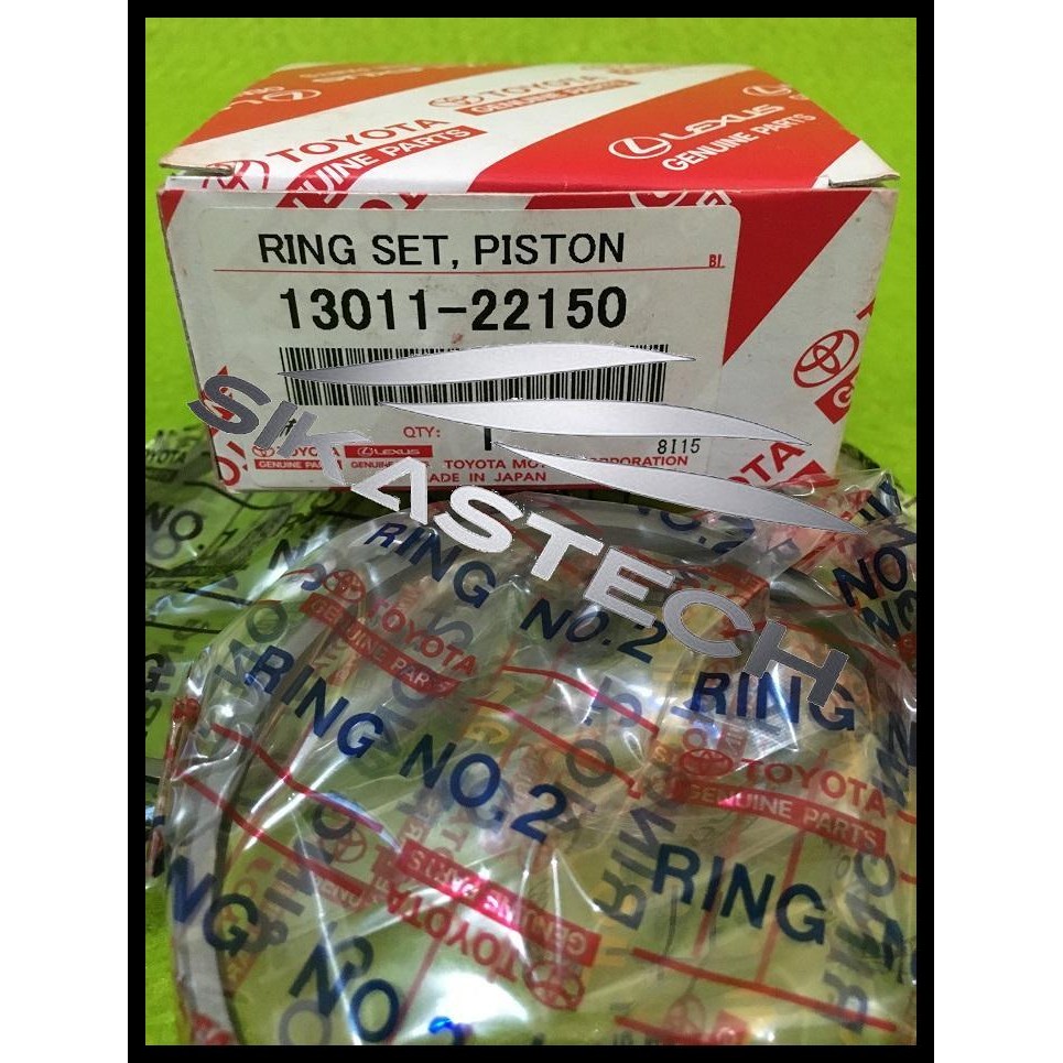 DISKON RING PISTON PER SEHER SIZE 0.00 STD TOYOTA WISH RAV4 COROLLA ALTIS 1.8 