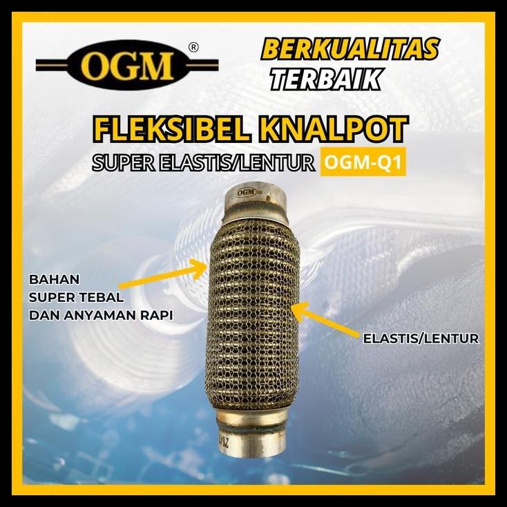 GRATIS ONGKIR OGM - FLEKSIBEL FLEXIBLE KNALPOT SUPER ELASTIS/LENTUR HONDA JAZZ GD 