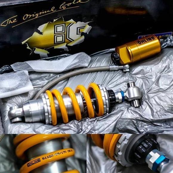 Mono Shock Ohlins Yamaha R25 MT 25 Shockbreaker Ohlins r25 mt25