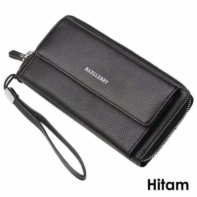 Dompet Pria Wanita Kulit Asli BAELLERRY S5515 ORIGINAL Dompet Panjang ZS