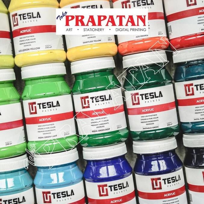 

Tesla Acrylic Paint / Cat Akrilik Tesla 250 Ml