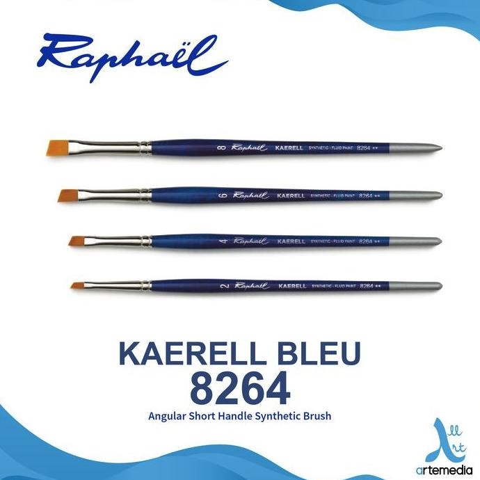 

Kuas Lukis Raphael 8264 Angular Kaerell Bleu Synthetic Brush Sh