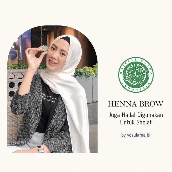 HEY GORGEOUS Henna Alis Hey Gorgeous / Set Brow Henna Halal LC