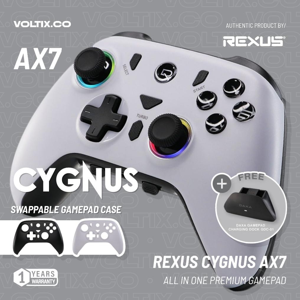 Rexus Gamepad Daxa Cygnus Ax7 DiM