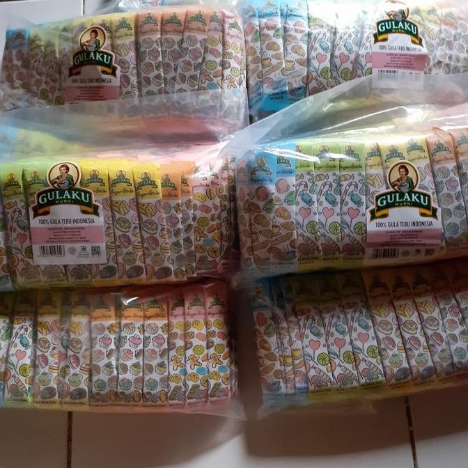 

Gulaku Stick Gula Pasir Batang 125Pcs - Gula Praktis Kemasan Stick