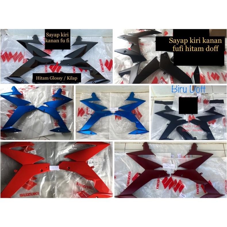 Cowling Depan Bodi Kiri Kanan Raider Fi 150 SGP