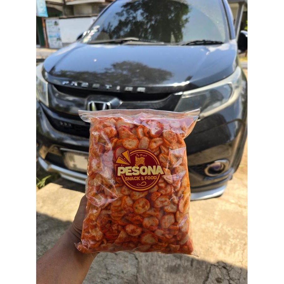 

Kerupuk Seblak Mini Pedas Daun Jeruk 500 Gram Bawang Makanan Food Snacks Cemilan