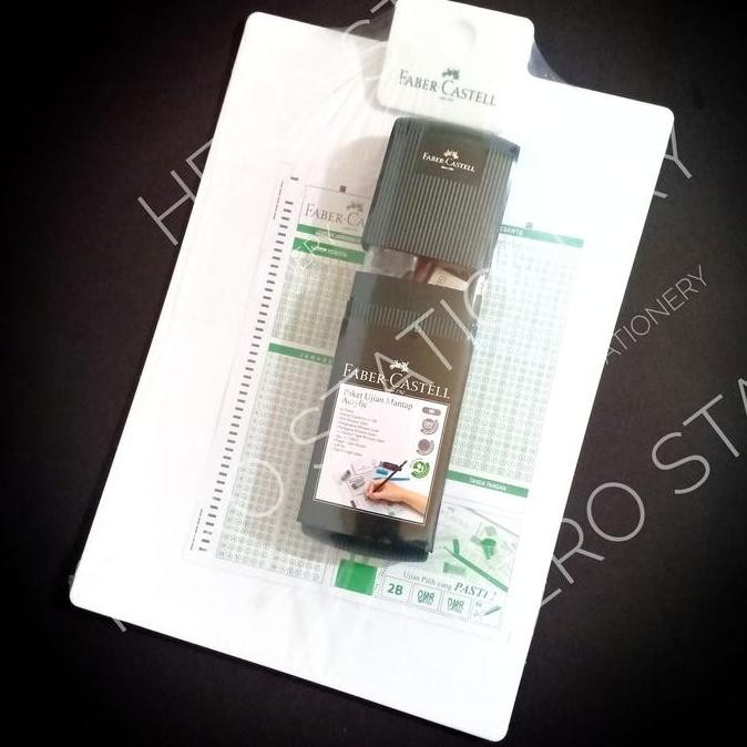 

Paket ujian mantap akrilik + papan jalan faber-castell asli / original H85