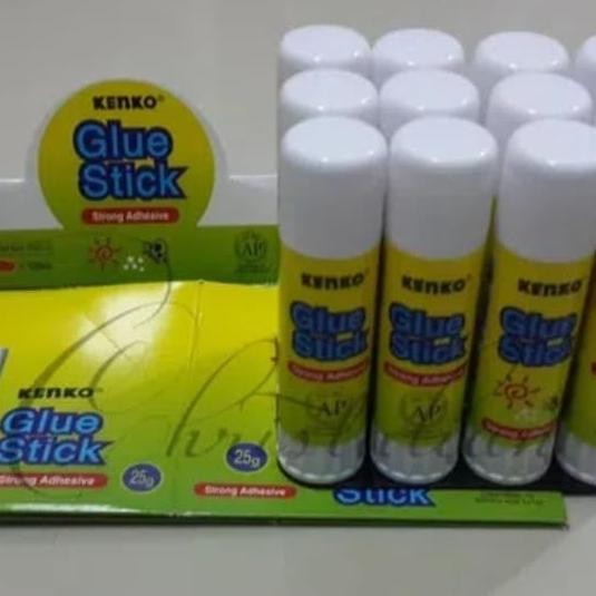 

Lem Stick Kenko 25Gr - Lem Kertas Anak Sekolah 1 Lusin (12 Pcs)