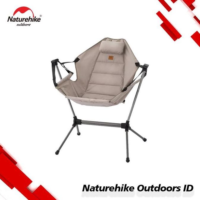 Kursi Lipat Camping Naturehike Yl11 NH21JJ004 Folding Rocking Chair LC