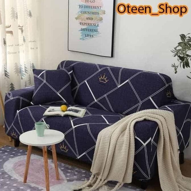 COVER SOFA SEATER satu dua tiga 1 2 3 Sarung kursi SOVA penutup soffa TA